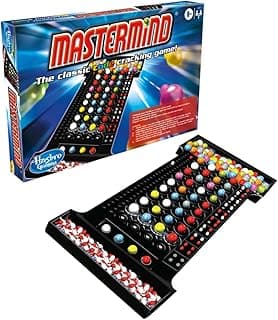 Hasbro Gaming Mastermind The Classic Code Cracking Game, Strategy Board Game for Kids and Adults, Board Game for Boys & Girls Ages 8+