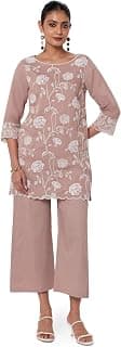 BIBA Womens Biba Women Polyester Self Design Suit Set