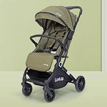 LuvLap Elite Baby Stroller, Pram for 0 to 3 Years with 5 Point Safety Harness, Large Storage Basket, Easy Fold, Extendable Canopy with Looking Window, Multilevel Recline & Adjustable footrest