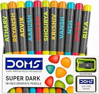 Personalized Pencils With Name | Personalised Name Pencil for Kids | Customised HB Wooden Pencil with Name | Best For Return Gift | Combo Offer