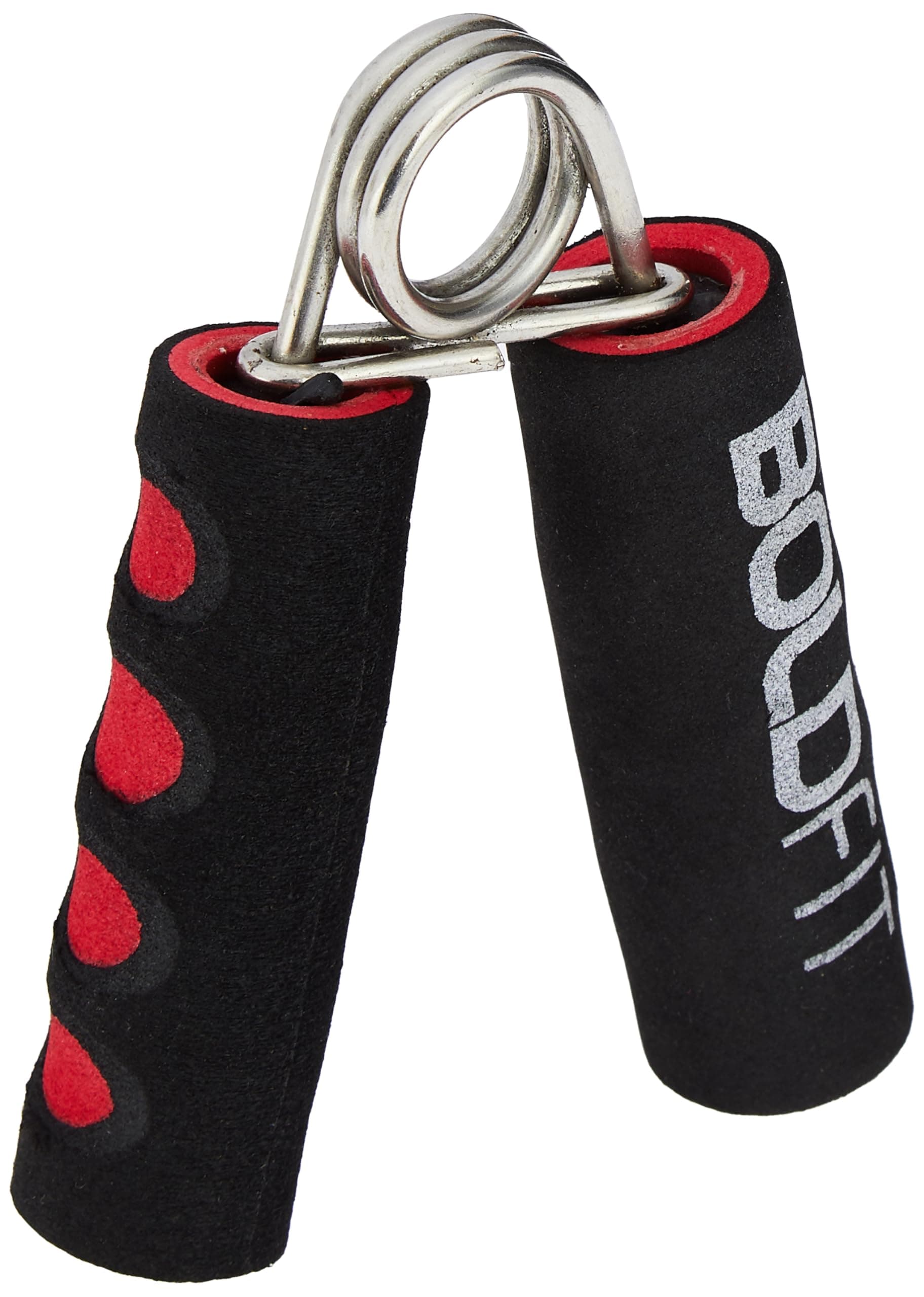 Boldfit Hand Grip Strengthener with Foam Handle, Hand Gripper for Men & Women for Gym Workout Hand Exercise Equipment to Use in Home for Forearm Exercise, Finger Exercise Power Gripper Red Blue -2pcs