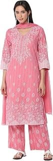 BIBA Women Kurta, Bottom, Dupatta