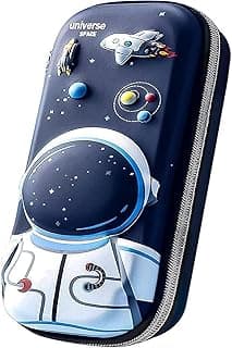 Okean 3D Cover Eva Space Astronaut Theme Pencil Case Large Capacity Pencil Pouch Bag Organizer for Students Kids Stylish Pen Holder Pouch Stationery Box - Ethylene Vinyl Acetate (EVA), Multicolor