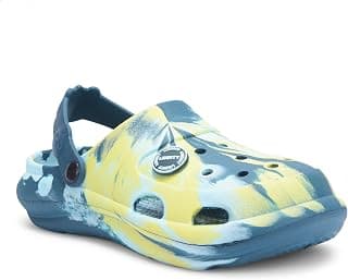 Liberty Lucy & Luke ALEX-02E Casual Clogs for Kids - Black, Navy Blue & Teal Blue | Slip-On Comfort, Comfortable & Lightweight | Ideal for All-Day Wear | Suitable for Indoors/Outdoors