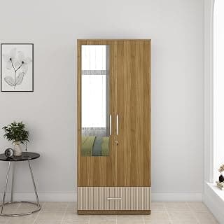 HomeTown Diago 2 Door Wardrobe W Mirror