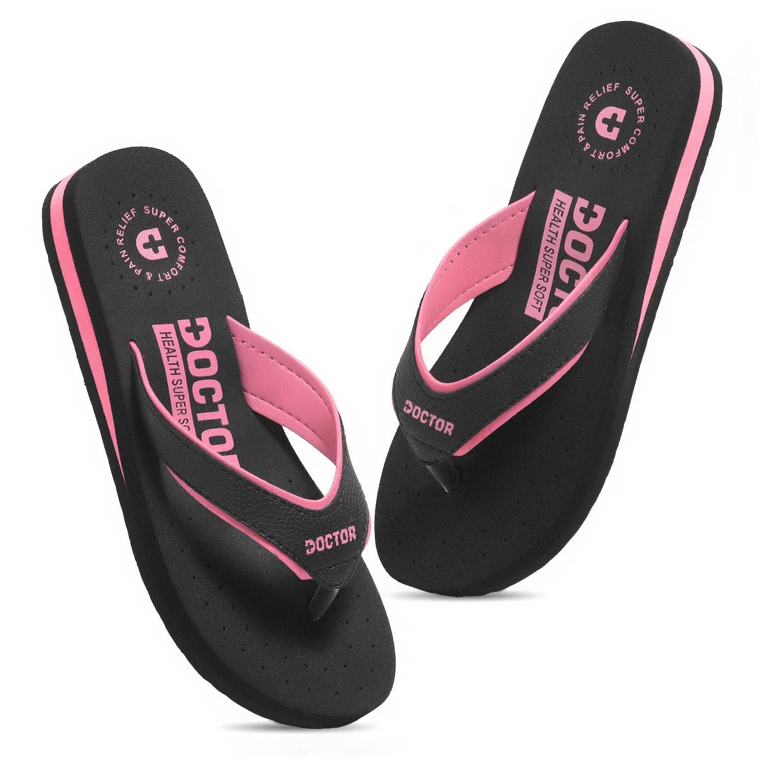 DOCTOR HEALTH SUPER SOFT Slipper for Women Premium | Soft | Comfortable | Orthopaedic | Diabetic | Lightweight | Pregnancy | Antiskid | Slippers for Women's