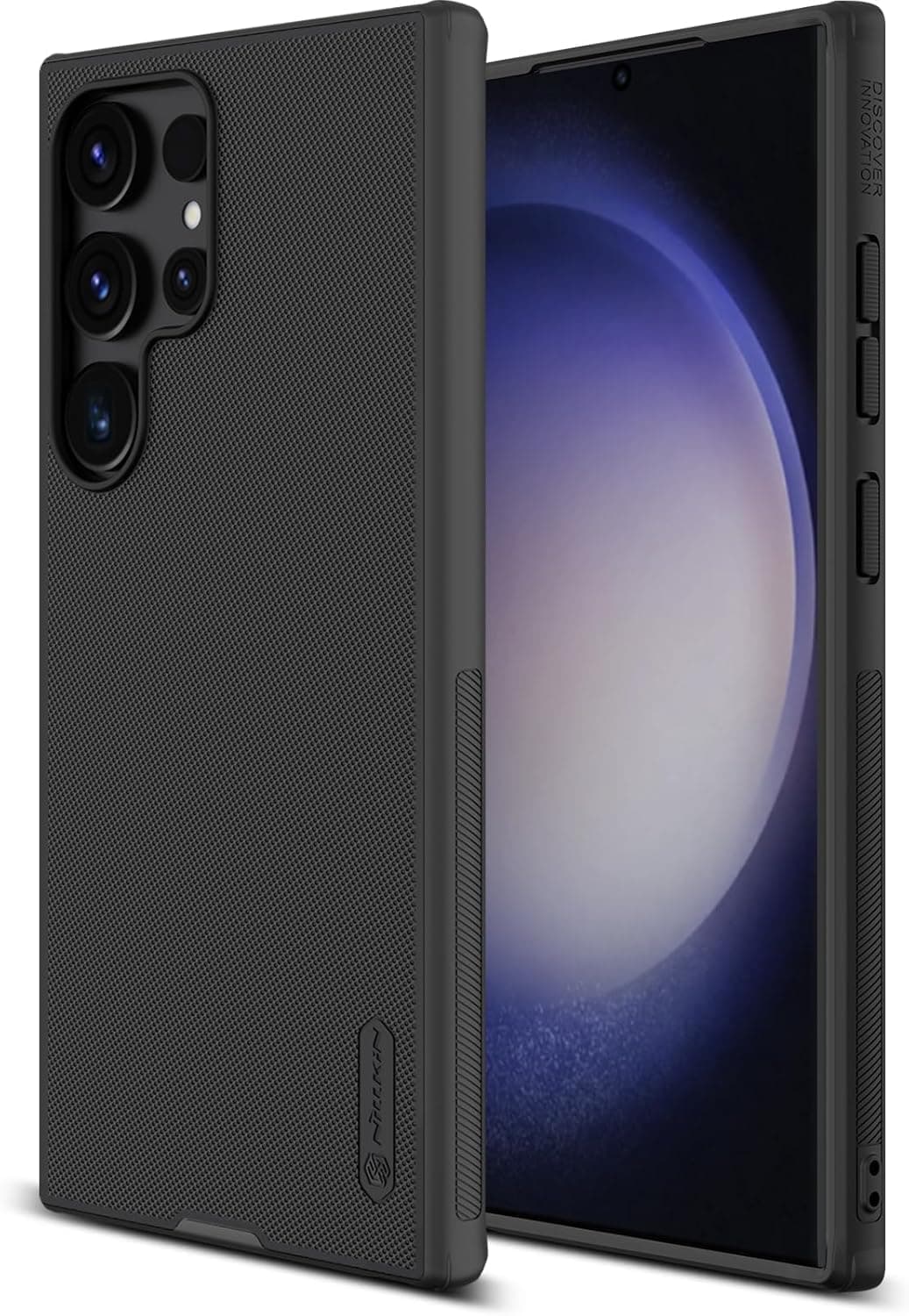 Nilkin® Slim Matte Series case for Samsung Galaxy S24 Ultra (S24-ultra), Shockproof and Scratch-Resistant, Lightweight Case for (S24 Ultra) Black