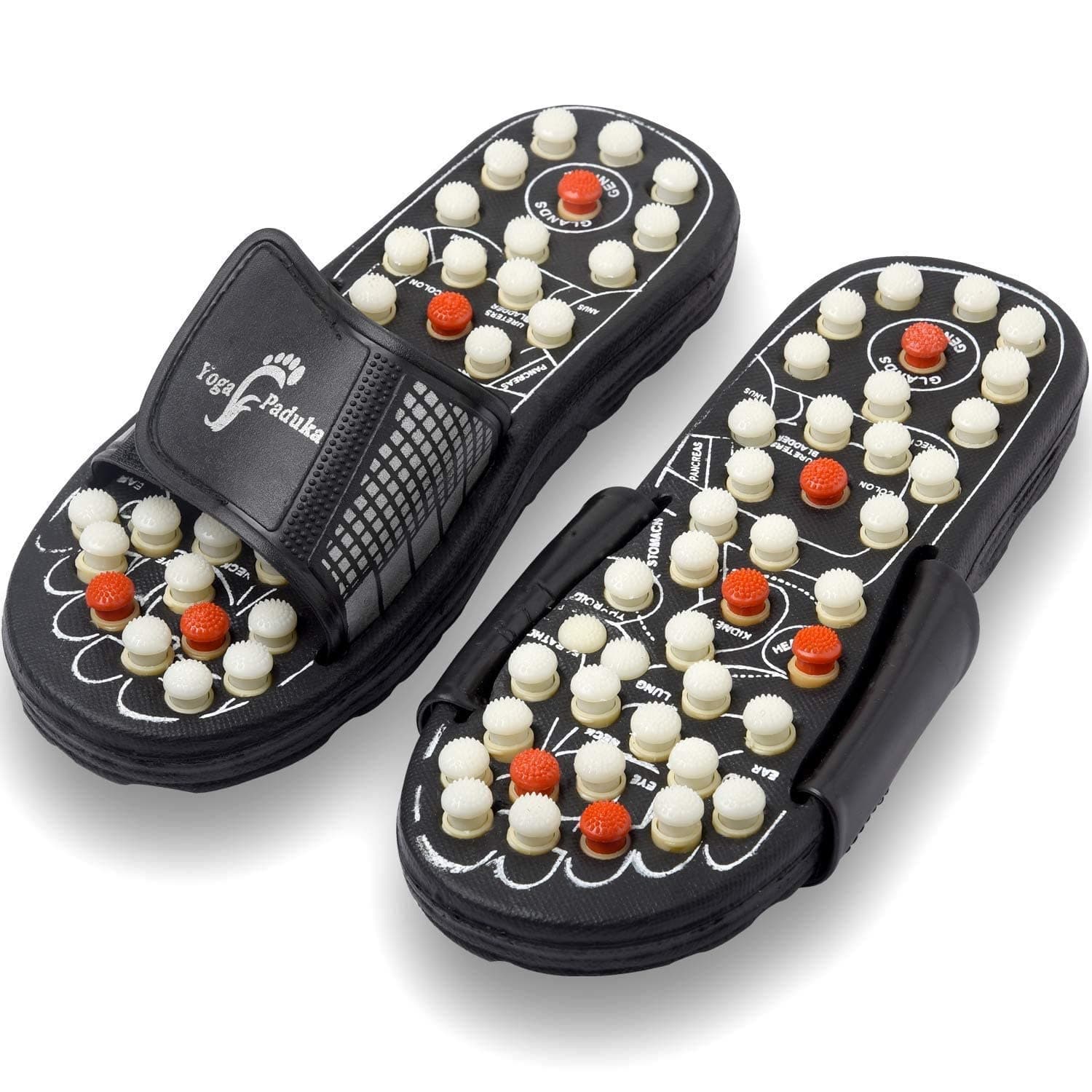 Taramoney Essentials Acupressure and Magnetic Therapy Yoga Paduka | Relaxing Slippers for Full Body Blood Circulation (Unisex) (7)
