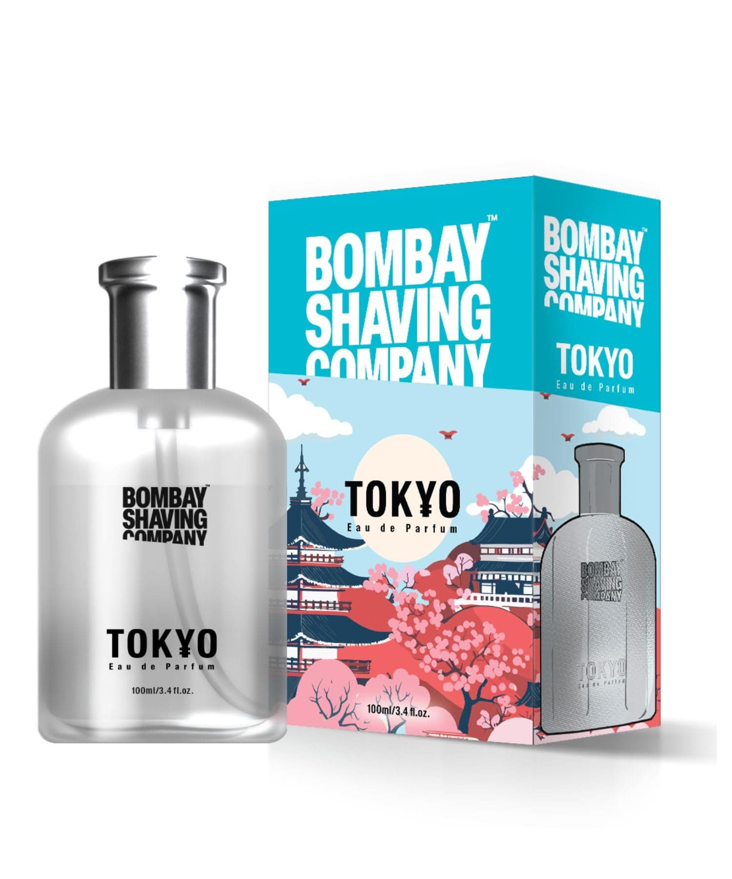 Bombay Shaving Company Tokyo Perfume for Men | Fresh and Soothing Long Lasting Fragrance | Eau de Parfum | Gift for Men | Gift for Husband | Gift for Boyfriend | 100ml