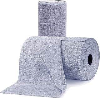 Niwlix Microfiber Cleaning Cloth Roll Kitchen Towel Roll Reusable Kitchen Towel Micro Fiber Cloth for Car Cleaning Clothes Kitchen Cloth for Cleaning | 20 Pack
