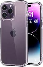 CEDO iPhone 14 Pro Max Clear Case | Soft Flexible Slim-Fit | Full Body 360 Protection Shock Proof TPU Back Cover (Transparent)