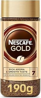 Nescafe Gold Dark Roast Instant Soluble Coffee By Savoy impex 190g