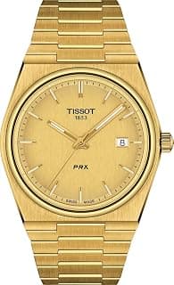 Tissot(ティソ) PRX Quartz Gold Dial Men's Watch T137.410.33.021.00