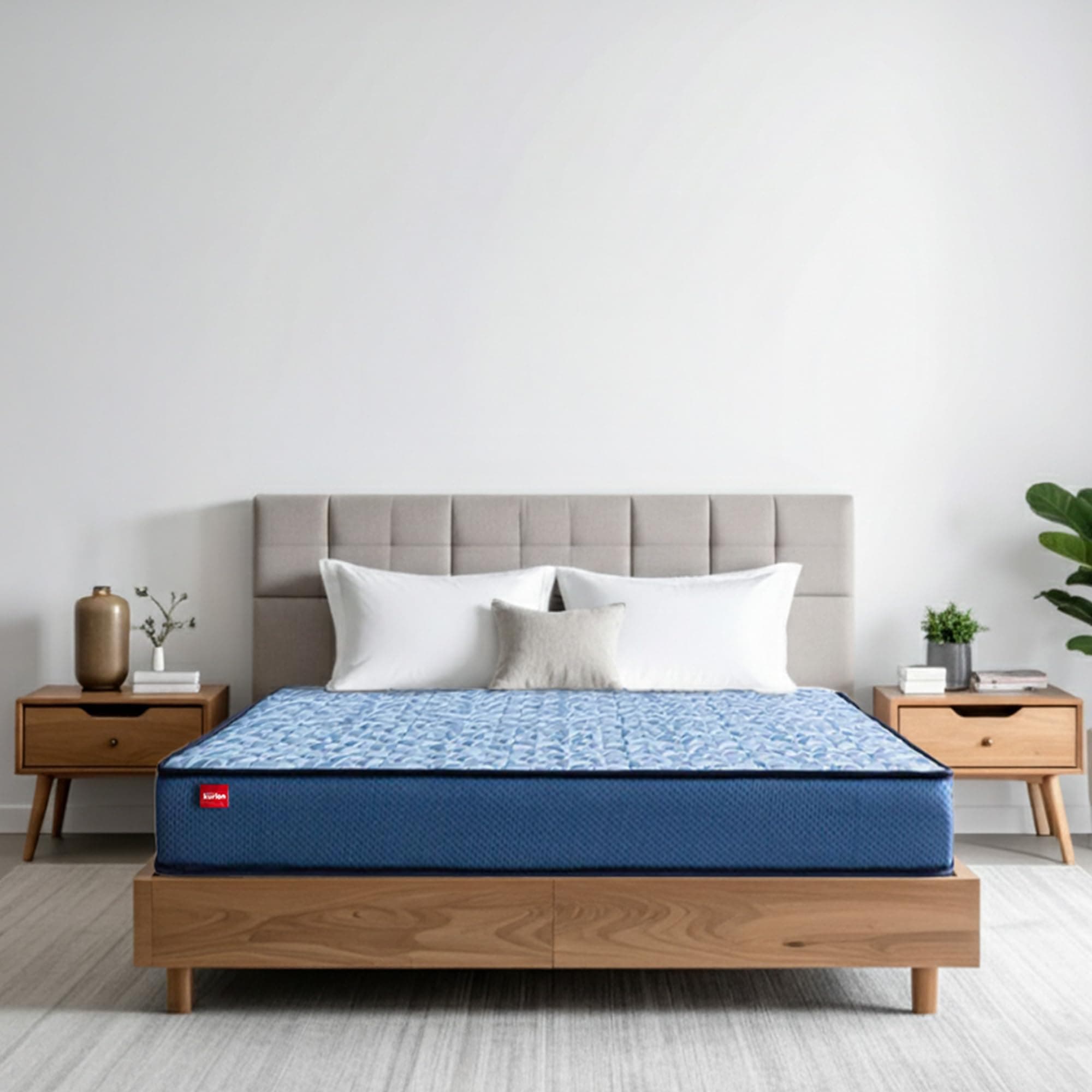 Kurlon Duo Rest Essential Mattress | Reversible Foam Mattress | Dual Comfort | Firm & Gentle Sides | Orthopedic Support | 10-Year Warranty | Single 84X36X5