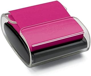 3M Post-it Pop-up Note Dispenser Includes One Pad of Accordion (Black)