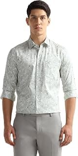 Arrow Green Formal Shirt_ARAEOSH3107