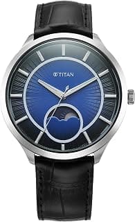 Titan Titan Luna Sun Moon Sub-Dial in Cobalt Blue - Stellar Edition