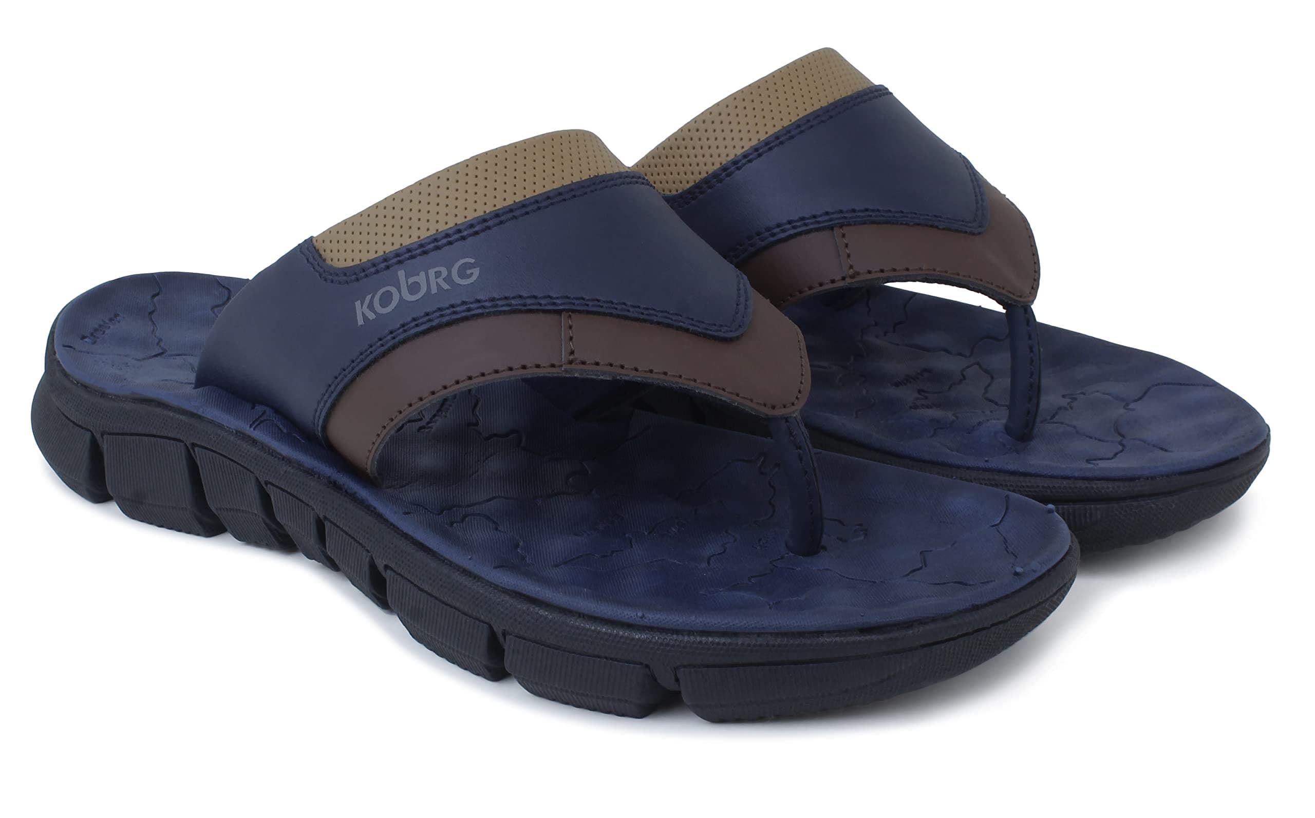 KOBURG Fertum Men's Flip Flops - Stylish Summer Sandals