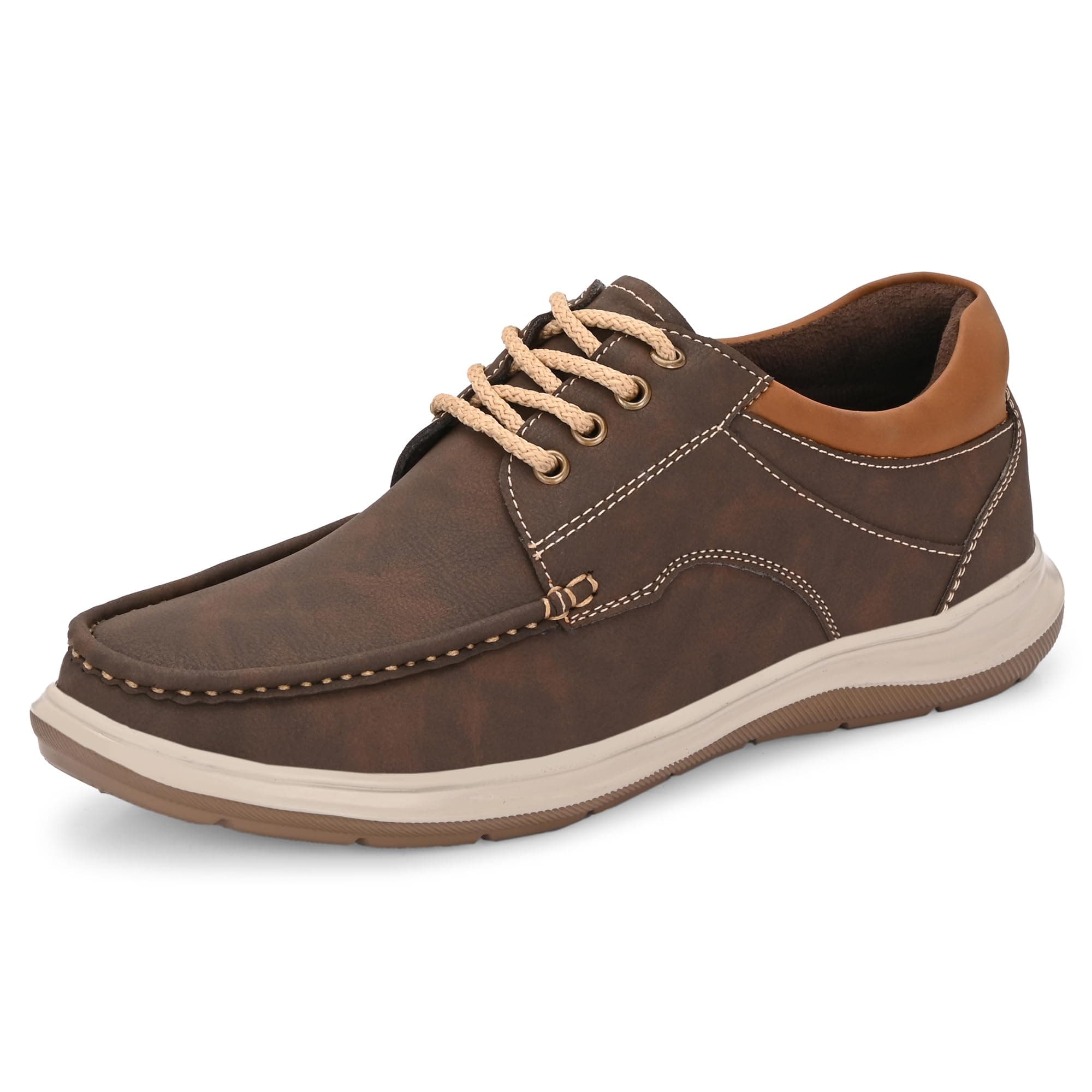 Centrino Penny Loafers for Men | Shoes for Man Stylish | Casual Slip-On with Cushioned Insole | Lightweight Comfortable Mens Loafer Shoes | Hand-Stitched Moccasin Design | Slip On Shoes for Man Daily (9784)