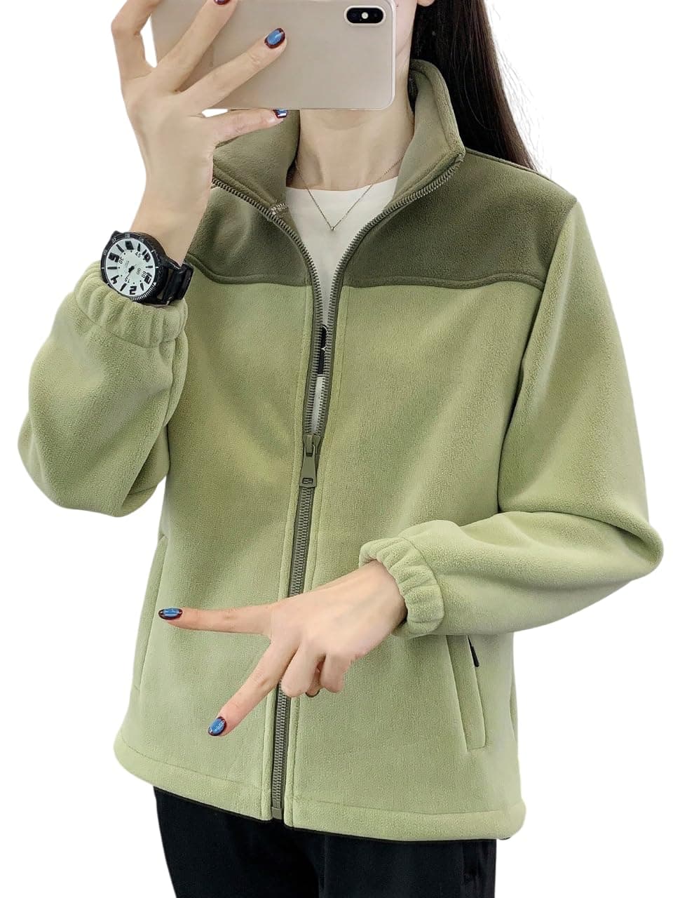 LITZO Women Jacket || Women Sweatshirt Style Jacket for Winter Wear (L-122-123)