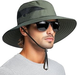 HSR Lightweight Breathable Stylish Summer Hat Cap for Men Women, UV Protection, Sun Protection Round Cap for Travel, Hiking, Gardning, Fishing for Men Women