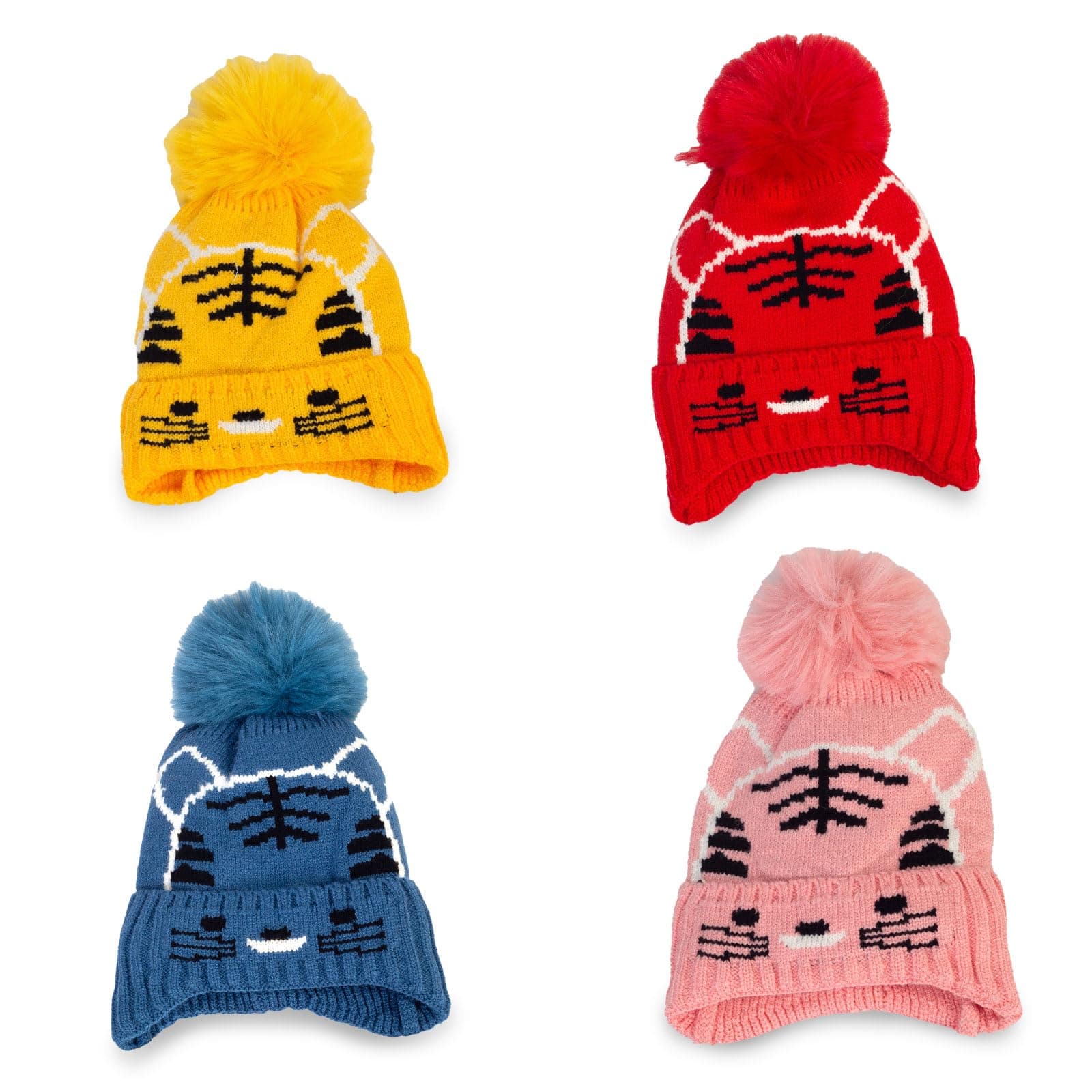 Mee Mee Adorable Baby Winter Woolen Skull Cap (0-12 Months) - Pack of 1