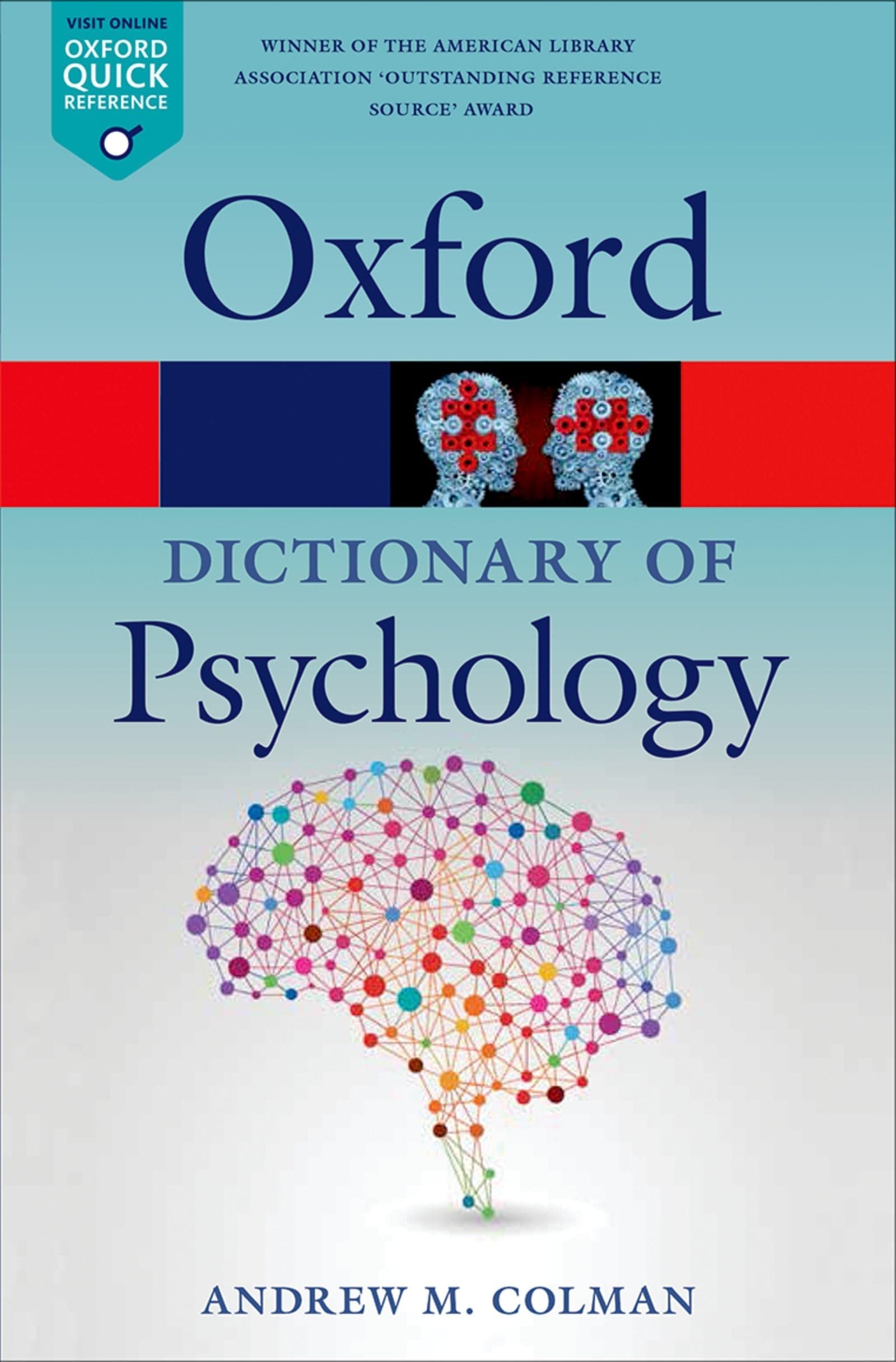 A DICTIONARY OF PSYCHOLOGY 4E OPR