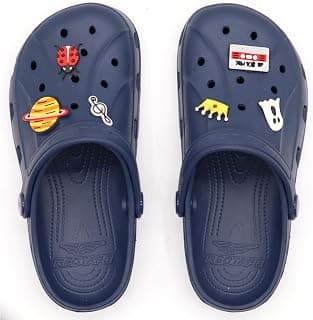 Red Tape Kids Buckle Clogs