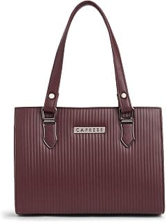 Caprese Blake Small Satchel Bag for Women with Multiple Compartments, Adjustable & Detachable Strap | Versatile Shoulder, Crossbody & Handheld Bag for Work, Travel, and Everyday Use