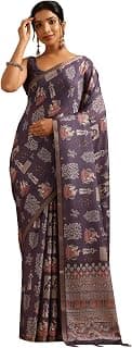 Soch Womens Art Silk Botanical Saree