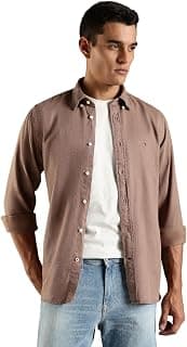 Tommy Hilfiger Self-Design Regular-Fit Twill Shirt