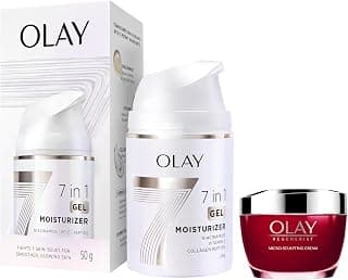 Olay Regenerist Micosculpting Day Cream, 50g + Olay 7in1 Ultra-light Gel Moisturizer, 50g