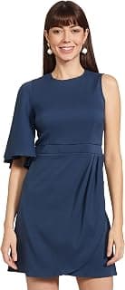 FabAlley Women's Crepe Mini Casual Dress
