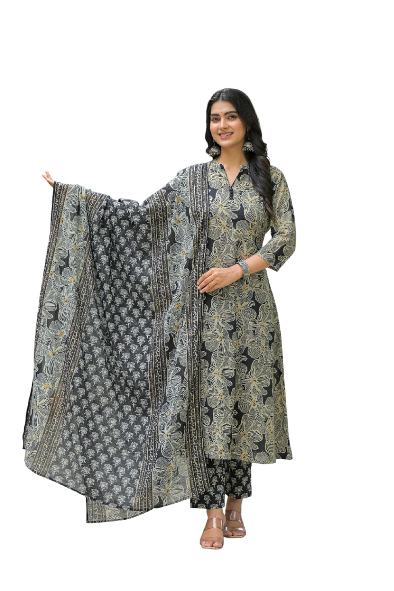 FABNEX Kurta set for Women | Women Kurta Pant Set |Kurti Set With Pant and Dupatta (K-203-204)
