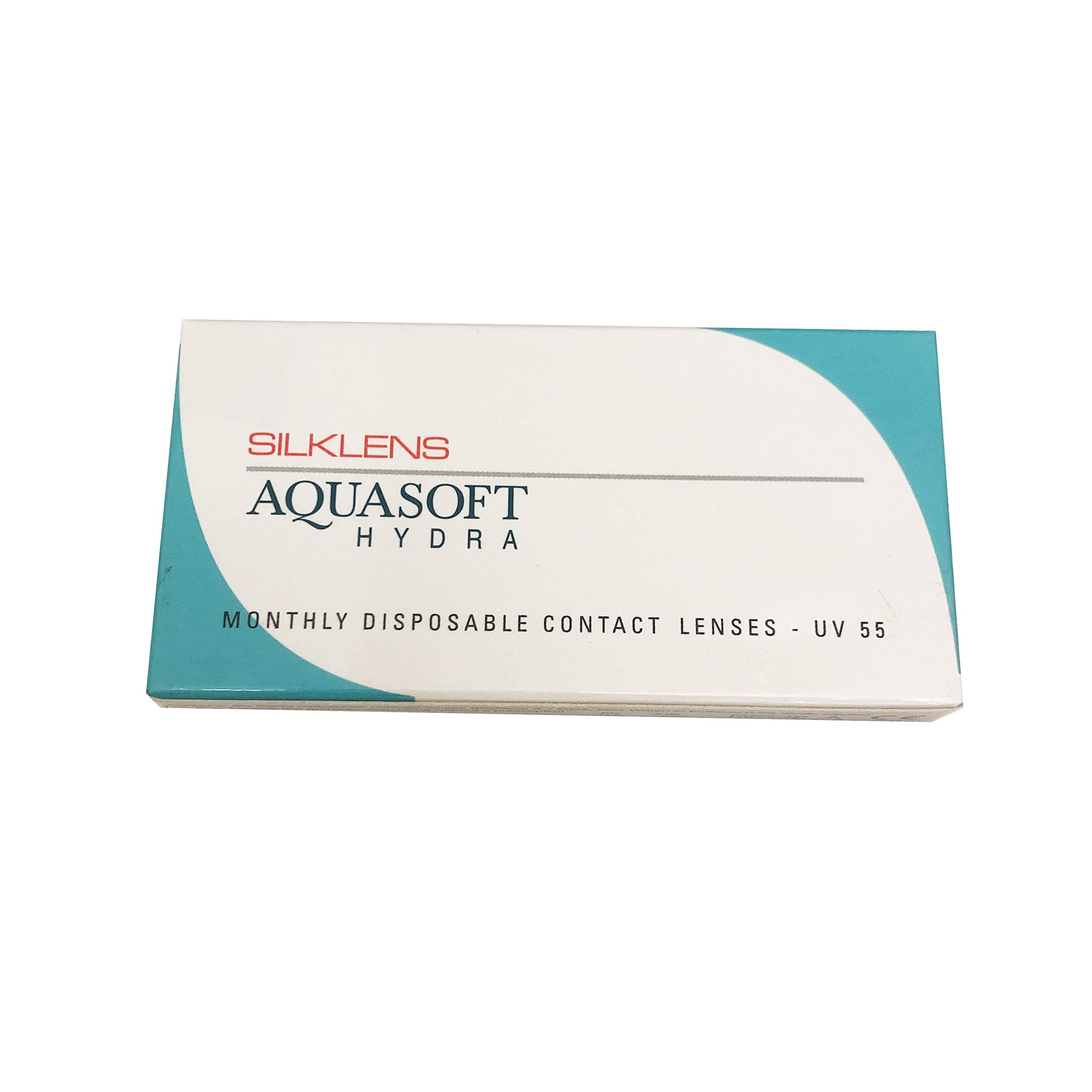 Aquasoft Silklens Hydra Contact Lens -0.50, 6 Pieces,