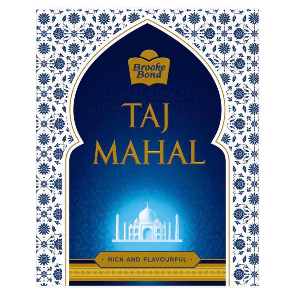 Taj Mahal Tea 1 kg - Rich and Flavourful Chai - Premium Leaf Tea