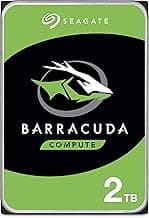 Seagate Store Barracuda Internal Hard Drive 2TB SATA 6Gb/s 256MB Cache 3.5-Inch - Frustration Free Packaging (ST2000DM008)
