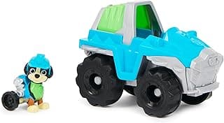 Paw Patrol – Pack Car Dino Rescue 15 Cm And Figure Rex – Toys – 6063452 – Toys Children 3 Years + – Gift Child 3 Years +, Multicolor