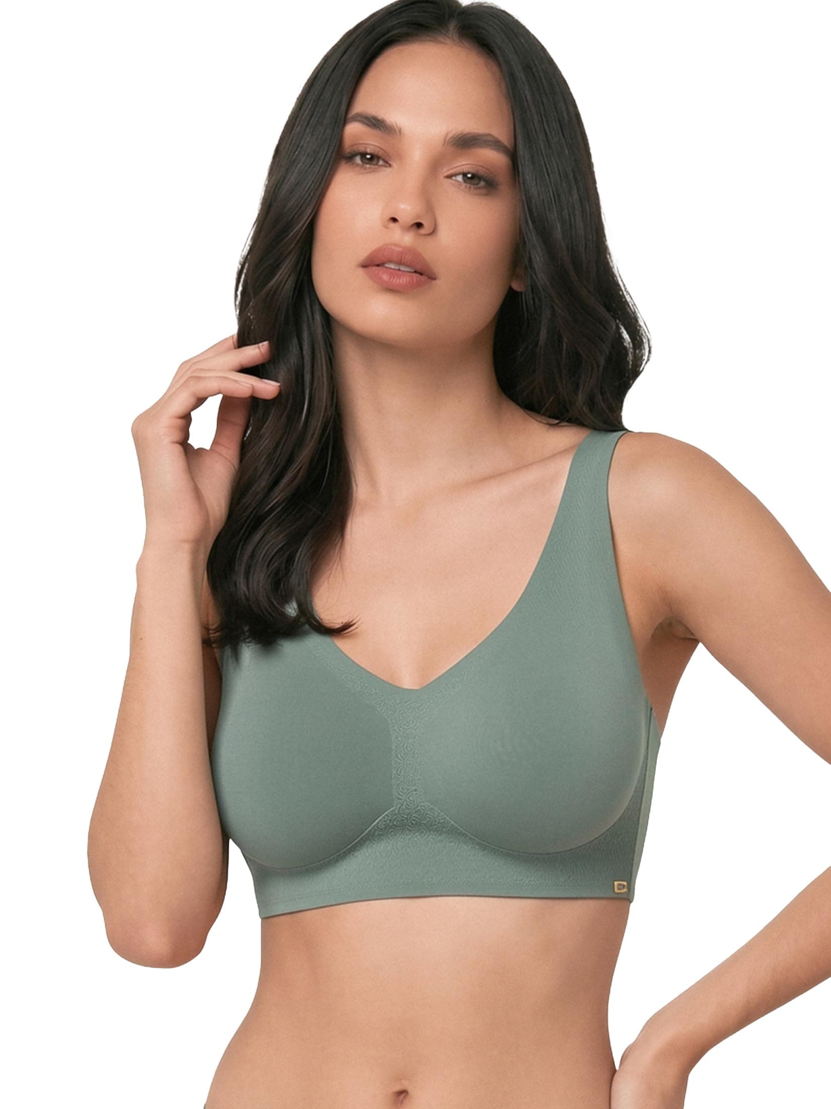 Enamor Innovations Invisi Minimizer, Ultra Smooth, Bonded, M-Frame, Women's T-Shirt Bra - Seamless, No-Pinch, No-Dig, Padded, Wirefree, Full Coverage - IO03 (Available in Plus Sizes)
