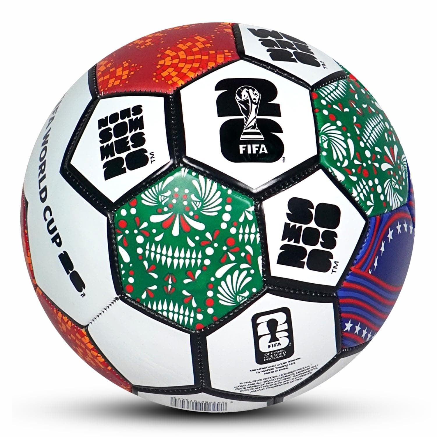 Hamleys FIFA World Cup 2026 Official Licensed Merchandise | Size 5 Football | White Graphic