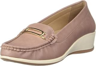 Bata Women's Wedge Heel Loafers