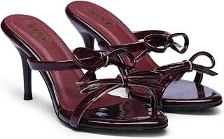 GNIST Double Bow Stilettos Heel
