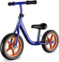 Lifelong Balance Bike for Kids 1.5-3 Years|Rigid Suspension 6" Inches Frame|Pedal Free Balance Bike |Crash Guard|Quick-Release Height Adjustment|Toxic Free Mag Wheels & Grip|for Girls & Boys (Blue)