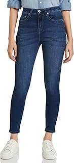 Amazon Brand - Symbol Women's Skinny Fit Jeans (High Rise | Ankle Length | Stretchable Fabric) (Available in Plus Sizes)