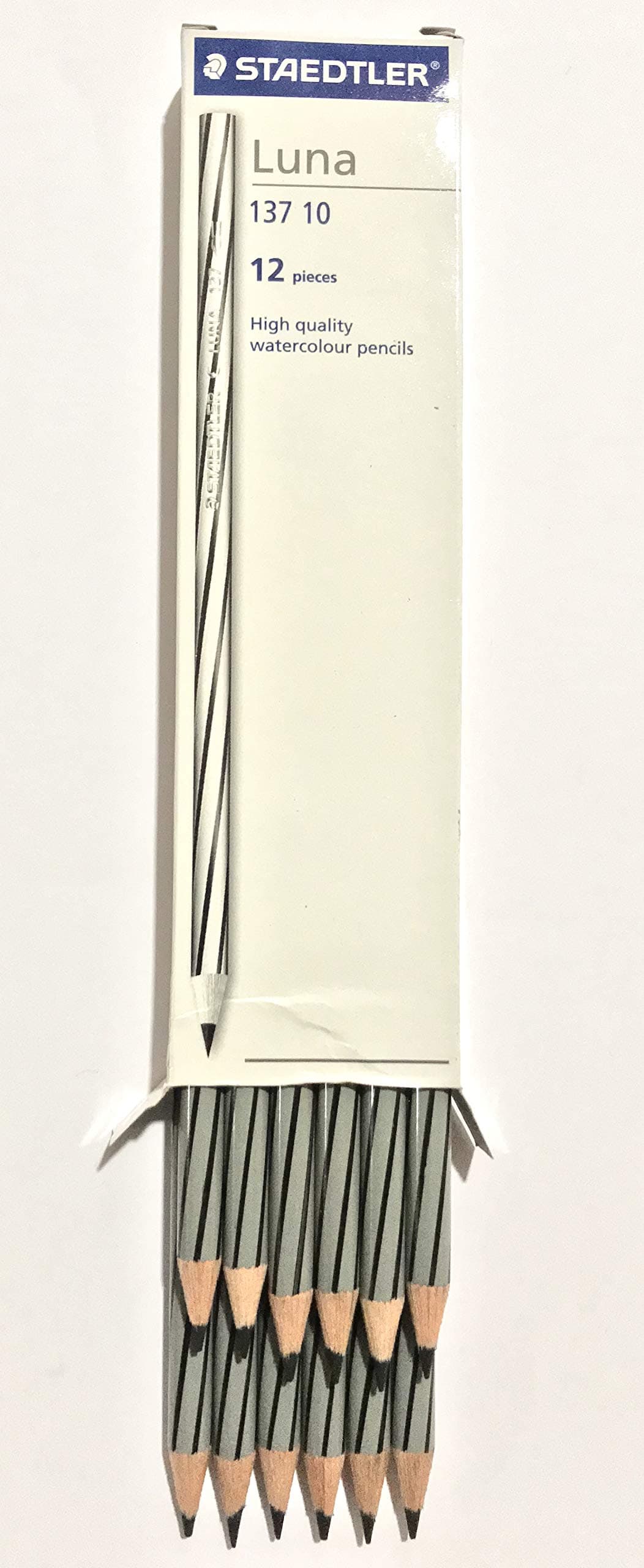 Staedtler Luna Watercolour Pencil - Black Colour in Pack of 12 Nos