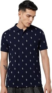 United Colors of Benetton Men Cotton Solid Regular Fit Polo Shirt
