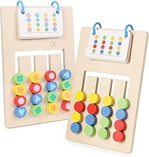 Niwlix Puzzle Early Learning Preschool Toys for Boys 4-8 Years Game Colour Matching Board Puzzle Game Toys for 6 Year Old boy Girl Educational Learning, Puzzle Game for Kids 7 to 10 Years
