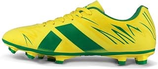 Nivia Country Color WC Football Studs for Men, Firm Ground Football Shoes with Duofoam Cushioning, TPU Stud Outsole, 3D TPU Upper, Football Boots with Nylon Mid Shank Support