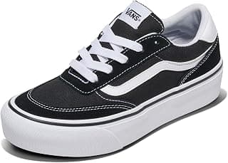 Vans Women's Brooklyn Ls Platform Shoe - Chunky Low-top Sneakers for Fashion, Work & Casual Wear