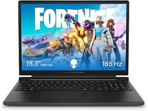 Dell Alienware 15 Gaming Laptop, AMD Ryzen R5 220 Processor, NVIDIA GeForce RTX 4050 6GB, 16GB RAM, 512GB SSD, 15.3" WUXGA 300 nits Display, Alienware Backlit Keyboard, Win 11 + Office H&S'24, 2.25kg